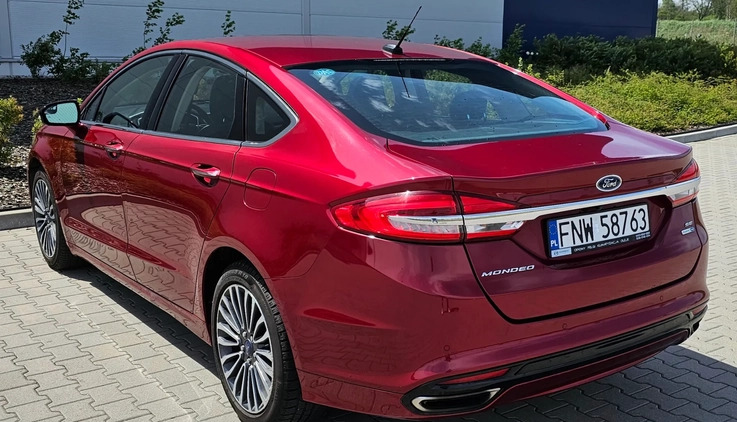 Ford Mondeo cena 57400 przebieg: 109162, rok produkcji 2017 z Olsztyn małe 352